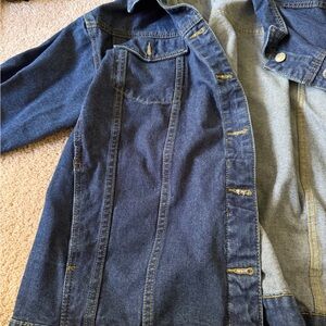 Fashion Nova Dark Blue Jean Jacket